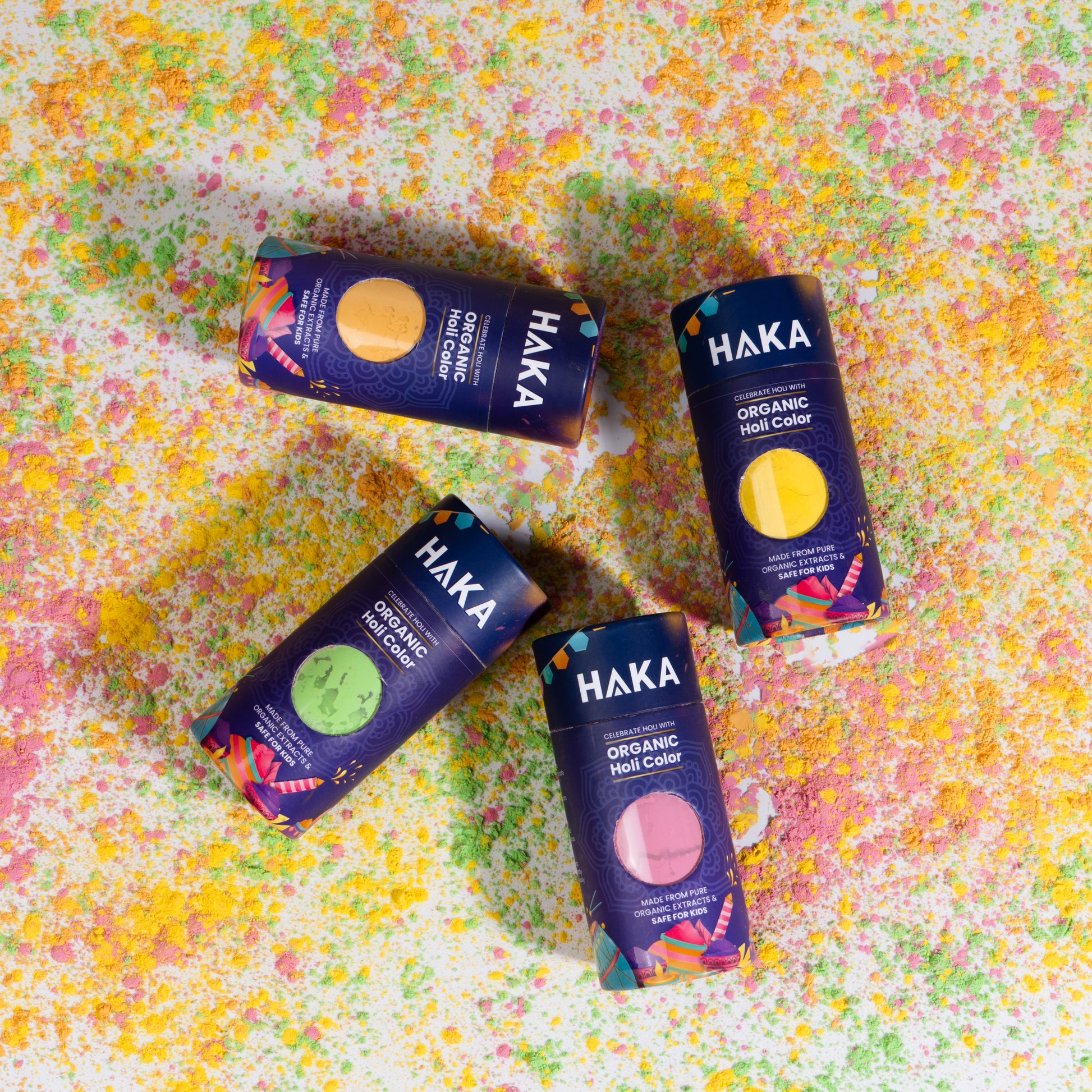 Best Holi Color Set – 4 Natural Shades